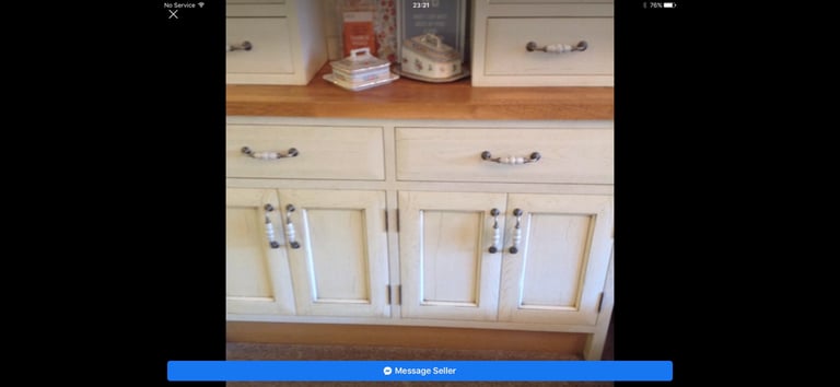 Kitchen dresser solid wood and heavy