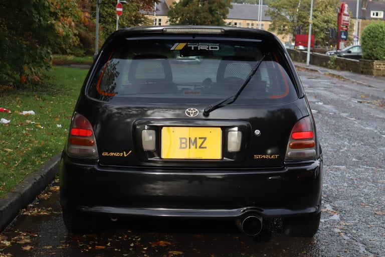 1999 Toyota Starlet GLANZA V 1.3 TURBO RECARO 3DR  Hatchback Petrol Manual