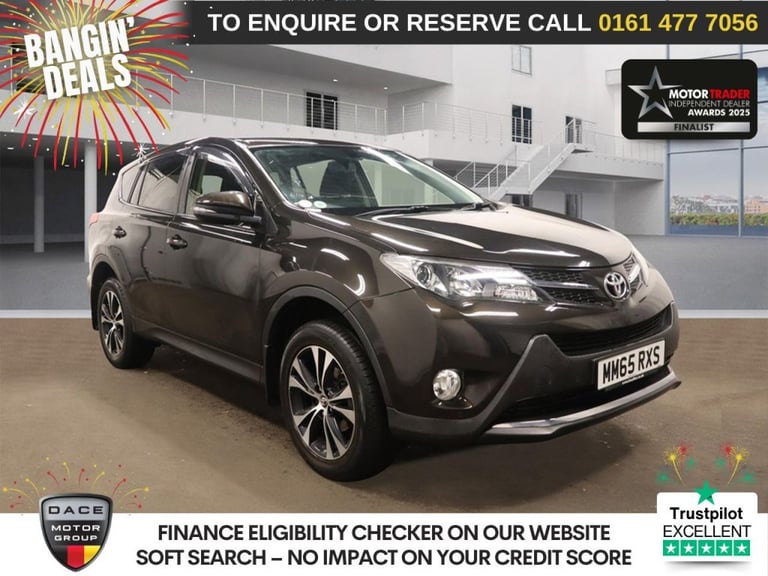 2015 Toyota RAV4 2.0 V-Matic Icon SUV 5dr Petrol Multidrive S 4WD Euro 6 (s/s) (151 ps) ESTATE Pe...