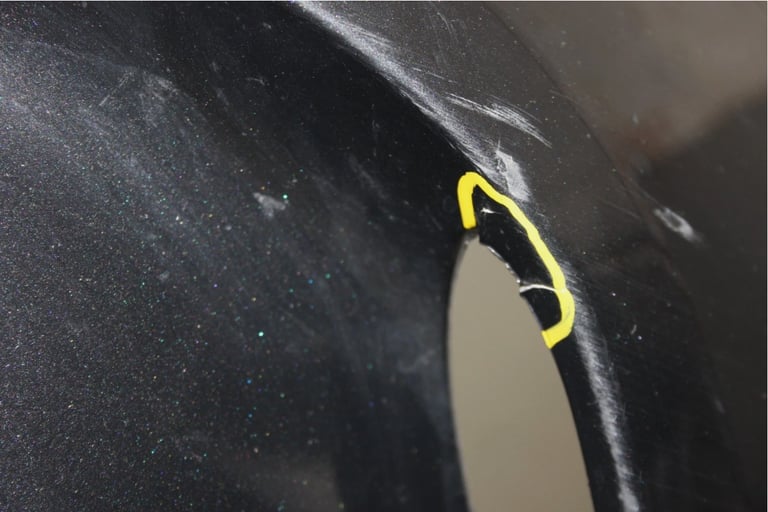 Mercedes EQC N293 AMG Front Bumper 2020 ON A2938859900 Genuine *DAMAGED*