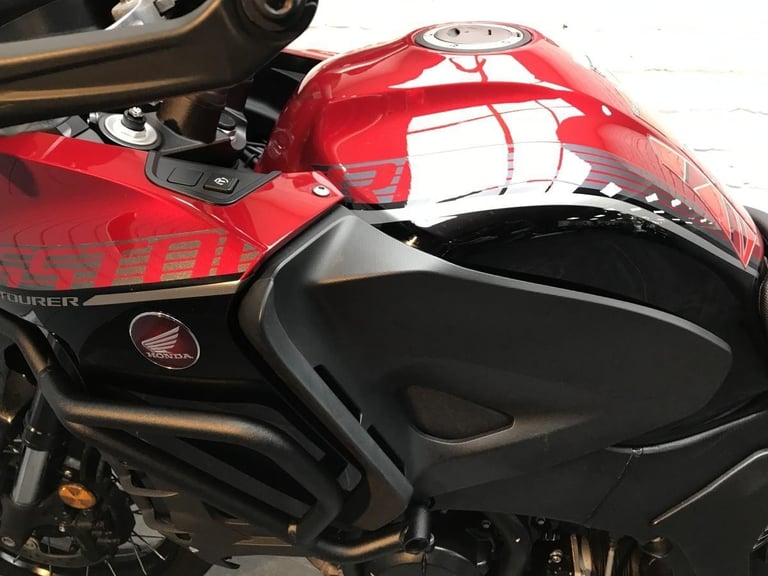 HONDA VFR 1200 X-H, 2018/18 PLATE, 18038 MILES AND FINISHED IN RED