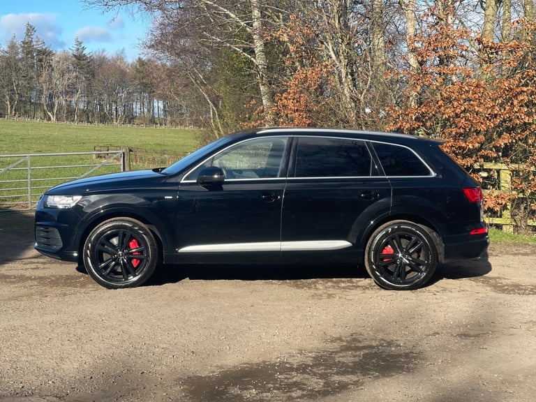 ULEZ COMPLIANT | 2017 AUDI Q7 S LINE V6 QUATTRO 7 SEATER SUV | 6 MONTHS WARRANTY