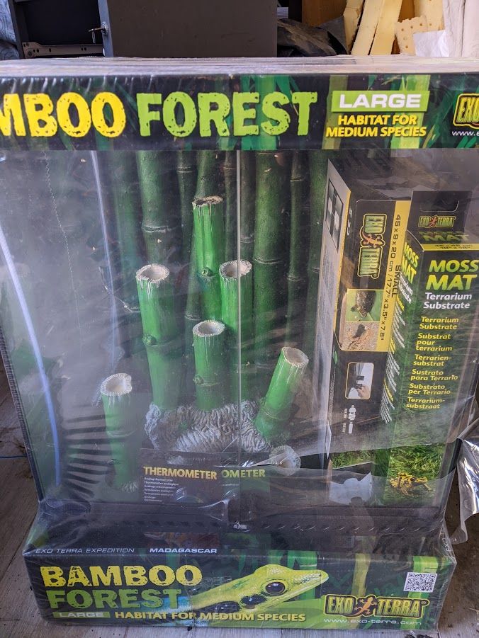 Exo Terra Bamboo Forest large Terrarium/Vivarium 45x45x60cm