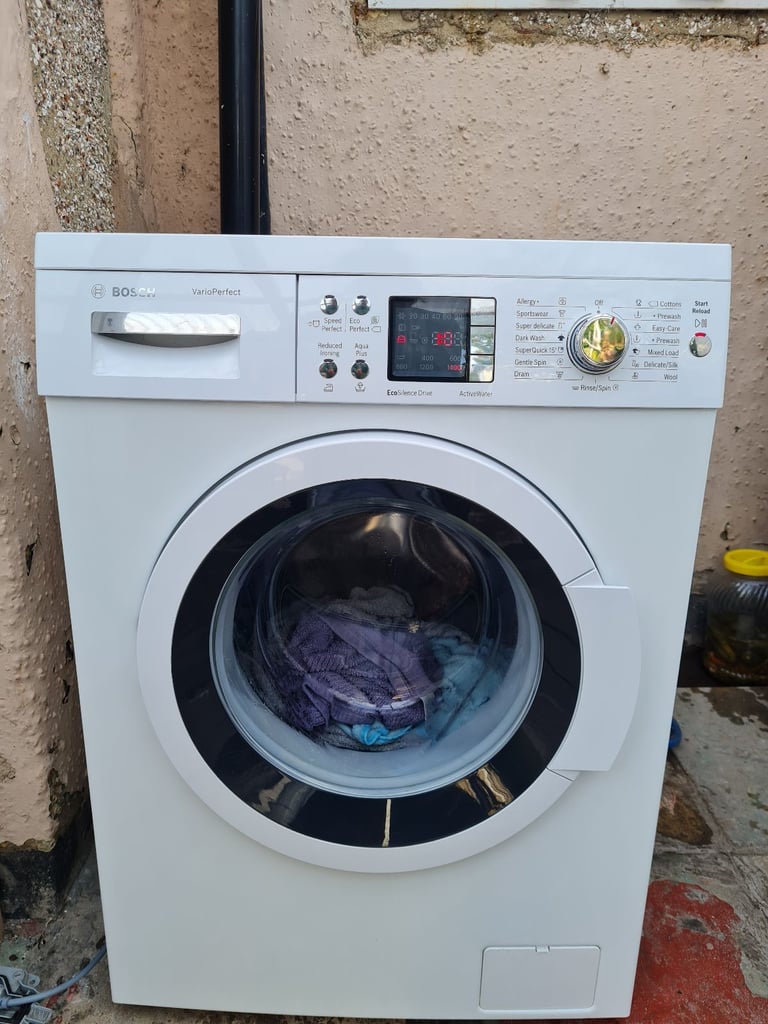 Bosch washing machine 8kg capacity A +++