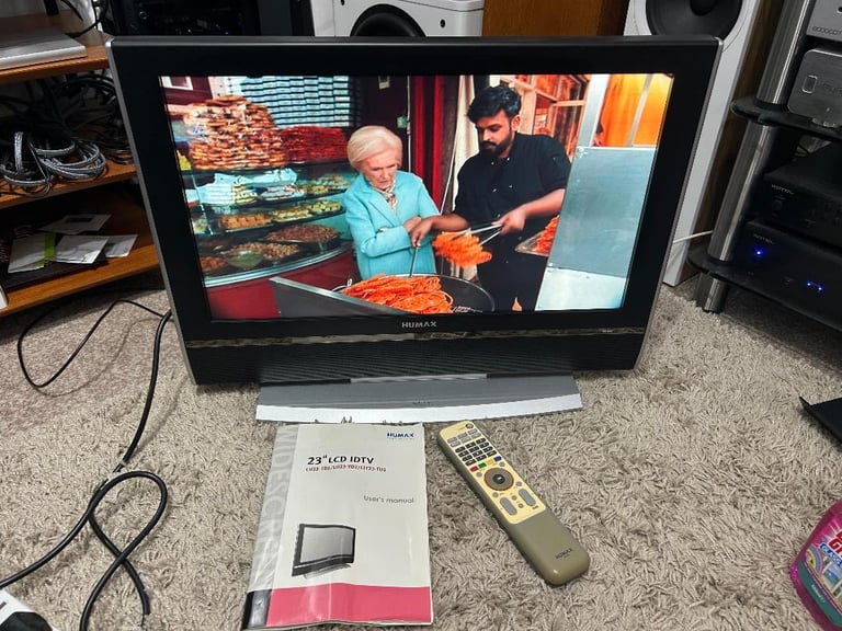 image for Humax 23 inch LCD freeview tv television.