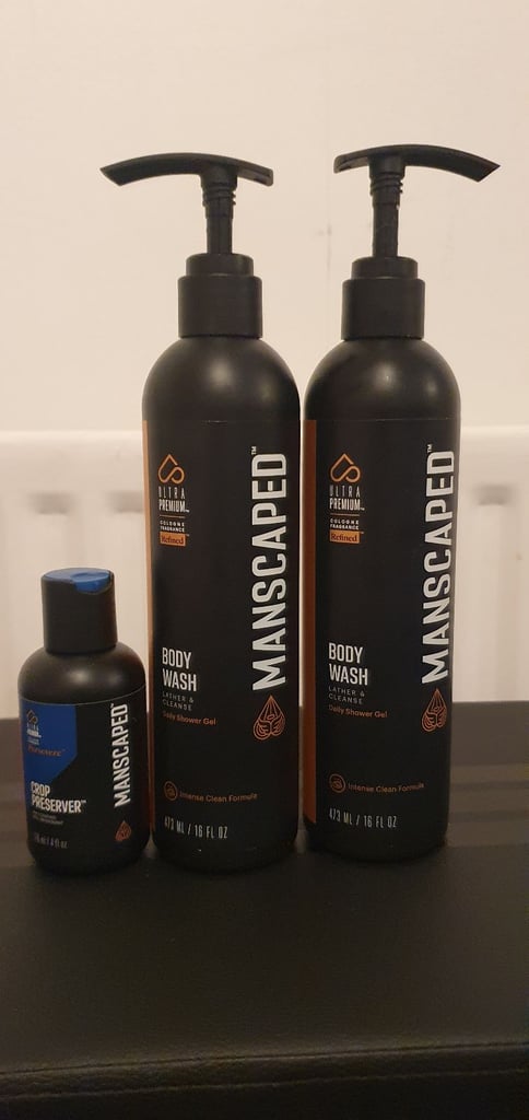 Men's Body Wash By MANSCAPED & crop preserver