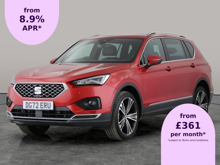 2022 SEAT Tarraco 2.0 TDI XCELLENCE Lux SUV 5dr Diesel DSG Euro 6 (s/s) (150 ps) - REVERSE CA Suv...