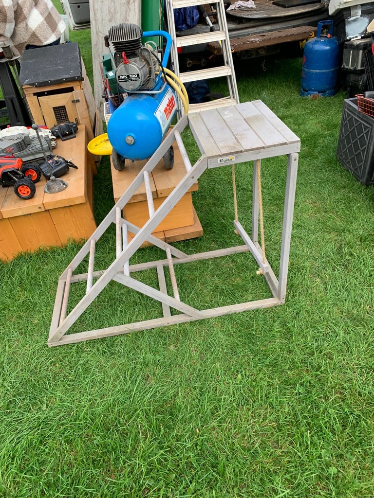 PawHut Chicken Coop Toy with Swing, Ladder, Platform for Chickens