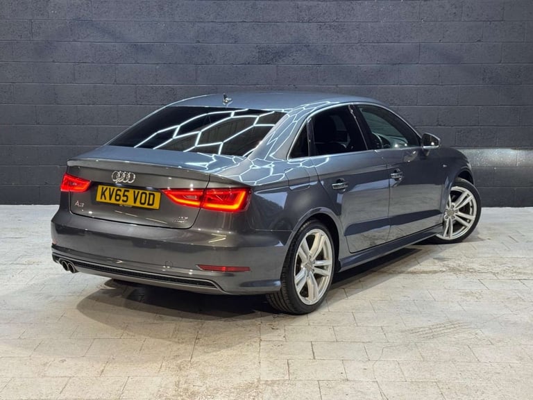2015 Audi A3 2.0 A3 S Line TDI Quattro Semi-Auto 4WD 4dr Saloon Diesel Automatic