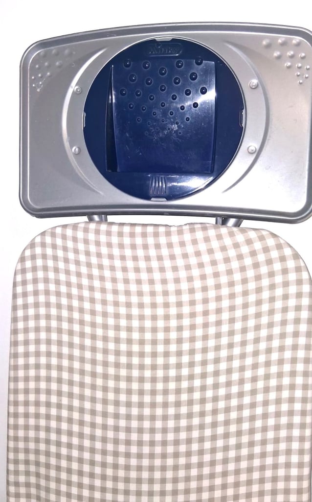 IRONING BOARD EXTRA WIDE/ FOLDABLE / AND  TEFAL IRON IN PERFECTLY CONDITION