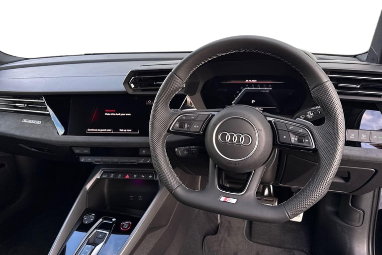 2025 Audi S3 2.0 TFSI Black Edition Sportback S Tronic quattro Euro 6 (s/s) 5dr Hatchback Automatic