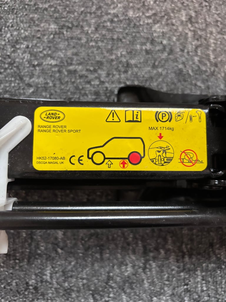 Range Rover Scissor Jack