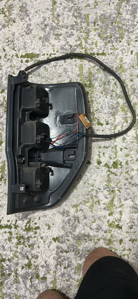 Ford Ranger Wildtrak tail lights