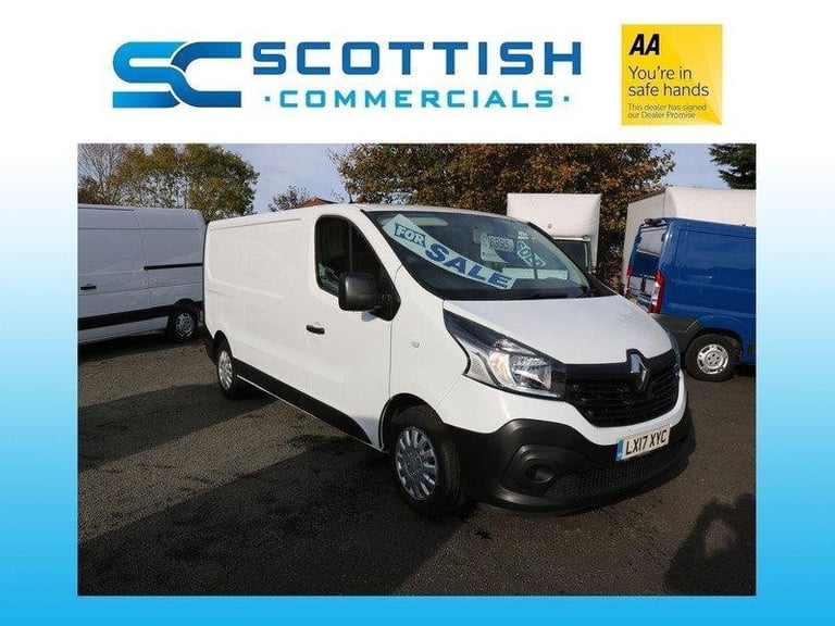 2017 RENAULT TRAFIC LWB *NO VAT* LOW MILES EXCELLENT CONDITION YEARS MOT vivaro