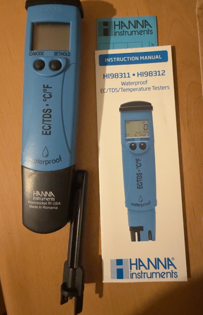 NEW Hanna Instruments Waterproof Tester [HI98311/HI98312]