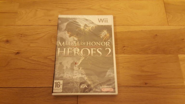 image for MEDAL OF HONOR HEROES 2 Wii BRAND NEW AND SEALED