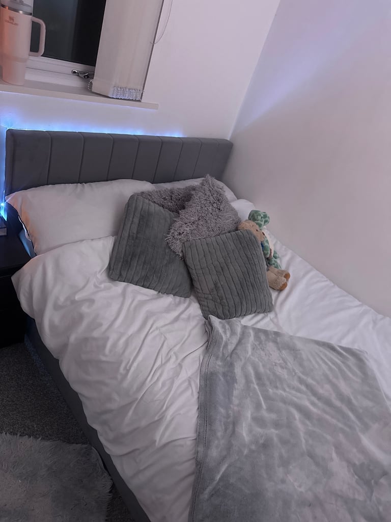 image for Bed frame grey 