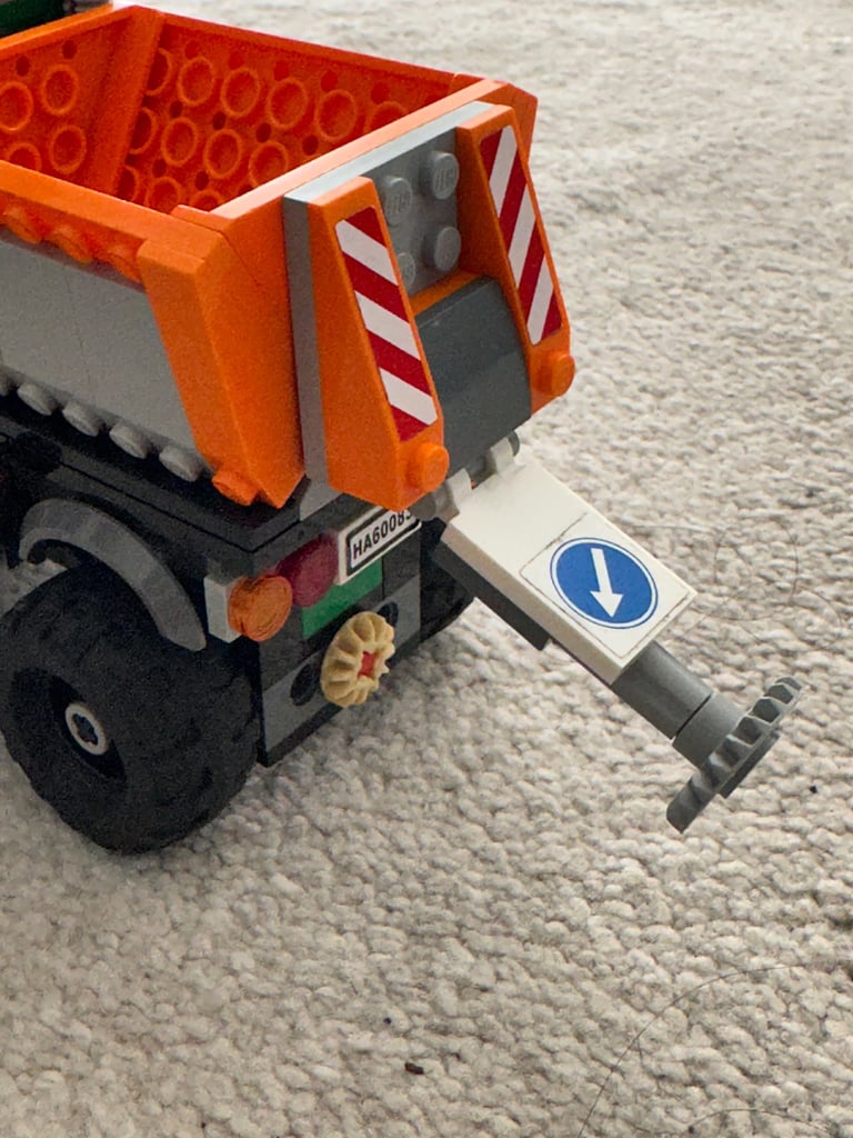 Lego snowplough 