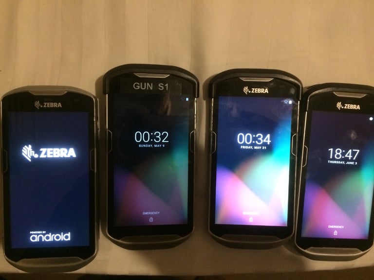 Zebra TC510k  there are 8 in total only a few battery hold a full charge open to offers for the lot