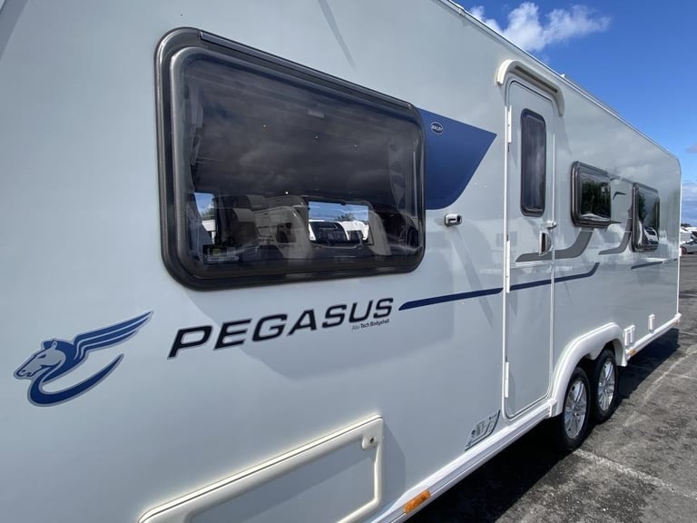 2017 BAILEY PEGASUS PALERMO 5 BERTH FAMILY CARAVAN
