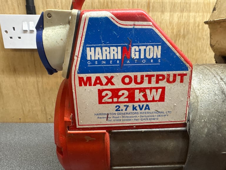 Honda Generator 5.5 HP 2.2kW (2.7 kVA)
