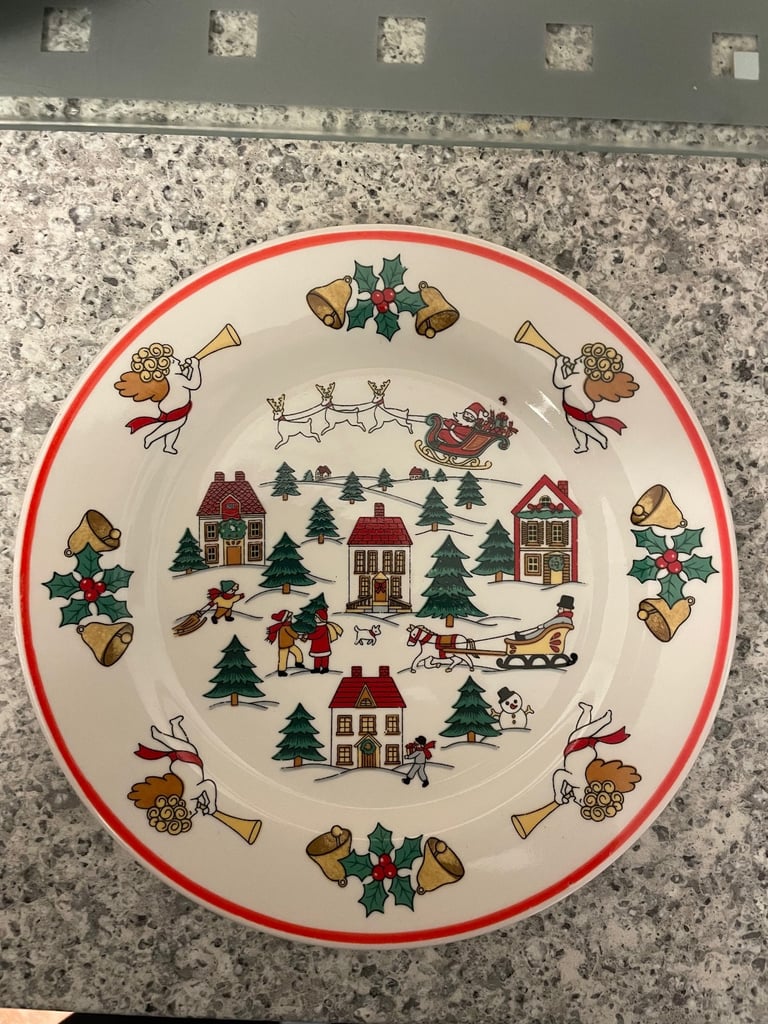 Christmas China vintage 