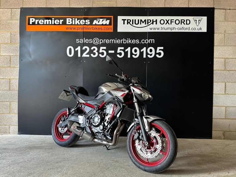 STUNNING LOW MILEAGE 2023/23 KAWASAKI Z650 MOTORCYCLE 