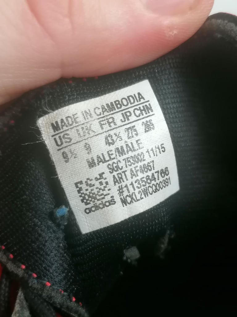 Adidas Messi Turf Soccer Shoes Green Black, red colour. Uk size - 9.