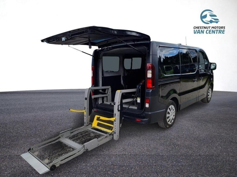 image for Renault Trafic WAV Wheelchair Access Flat Floor SWB L1H1 5 Seats 59K 2019 No VAT