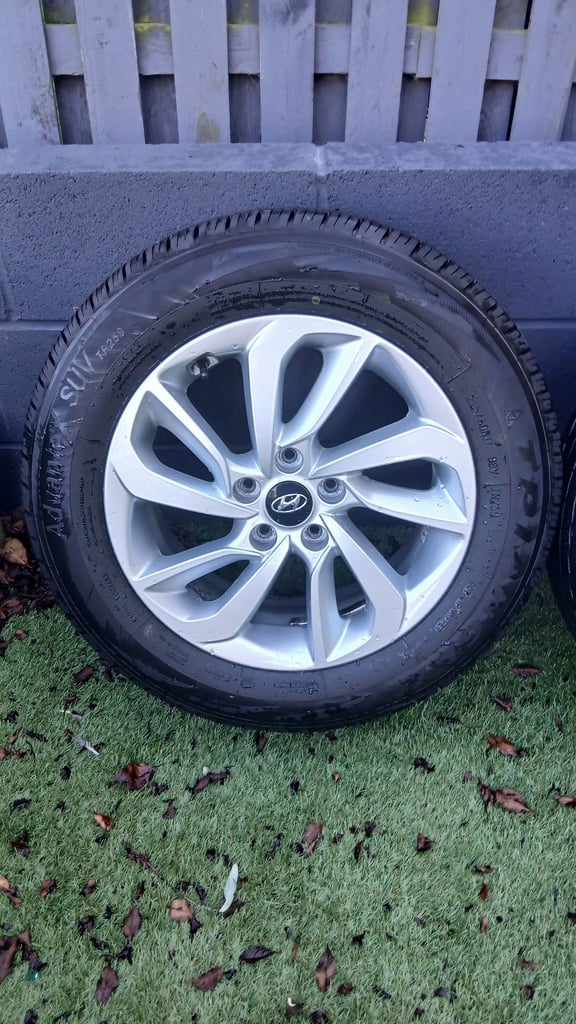 17" hyundai tucson alloy wheels 
