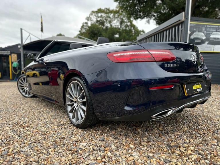 2019 Mercedes-Benz E-Class E220d AMG Line 2dr 9G-Tronic CONVERTIBLE DIESEL Automatic