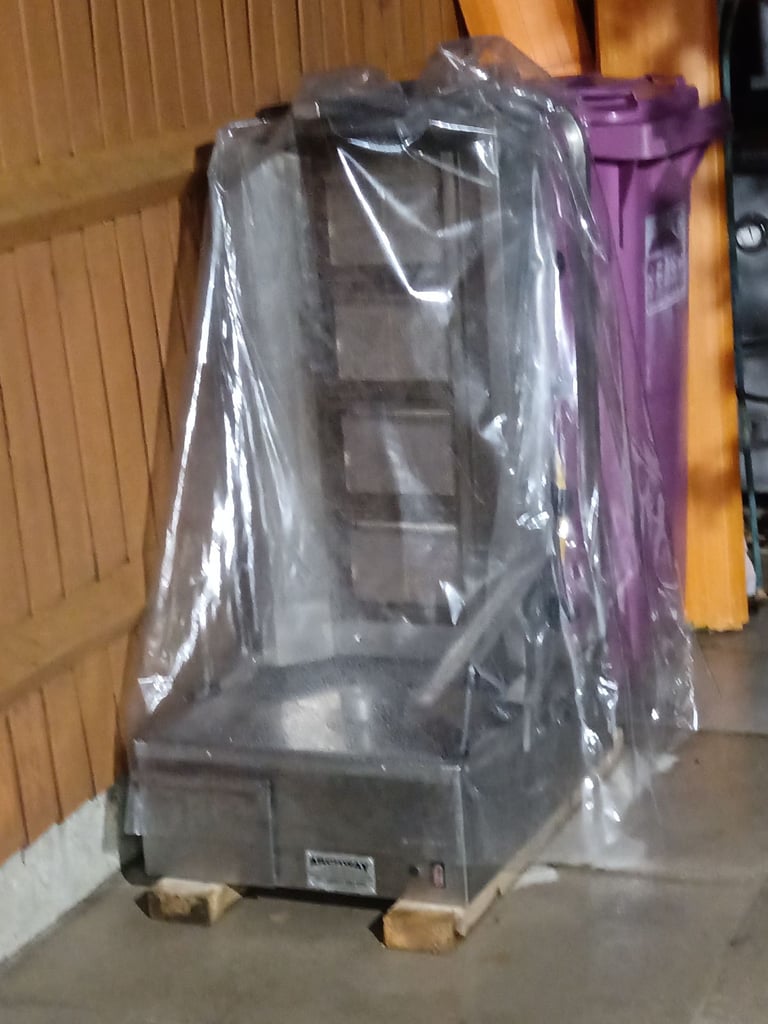 image for Easy cut 4 burner kebab machine Donner sharoma machine natural gas new