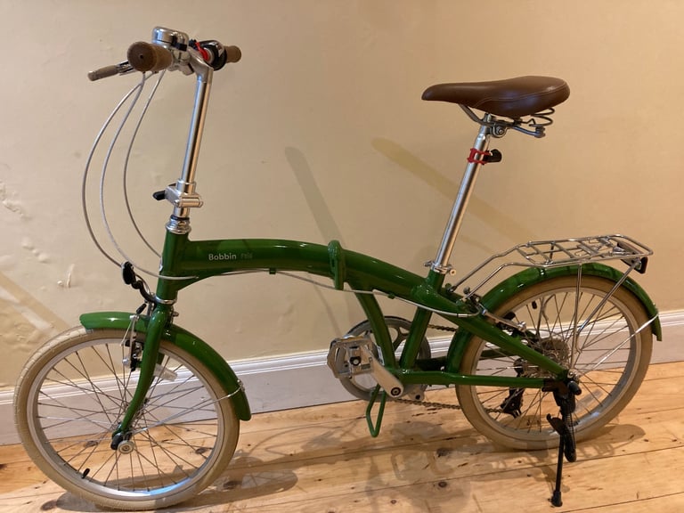 Bobbin “fold” folding bike Pea Green One Size