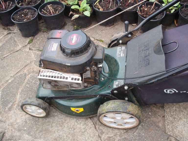 Petrol Mower (full working order) With Grass Collection Box