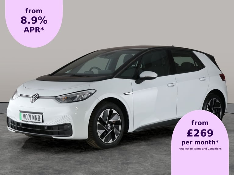 image for 2021 Volkswagen ID.3 Pro Performance 58kWh Life Hatchback 5dr Electric Auto (204 ps) - 18IN ALLO ...