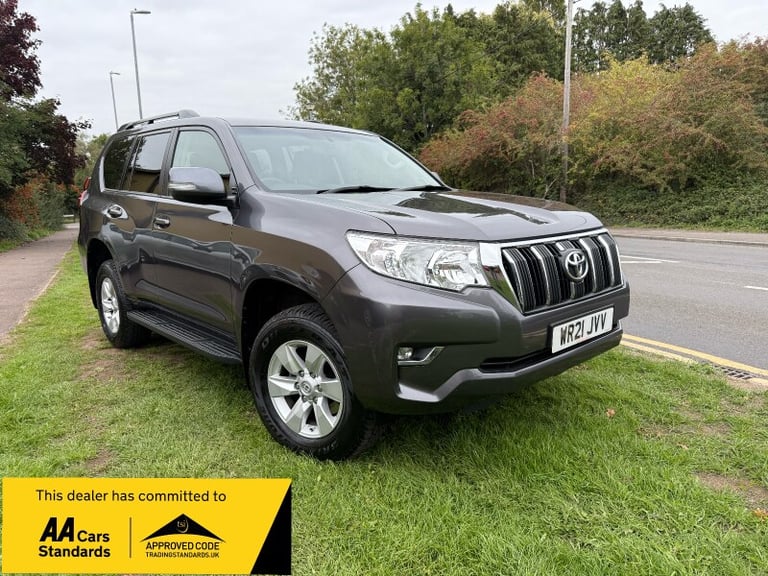 2021 Toyota Land Cruiser 2.8D 204 Active Commercial Auto REAR SEAT CONVERSION 1 OWNER PLUS VAT PA...