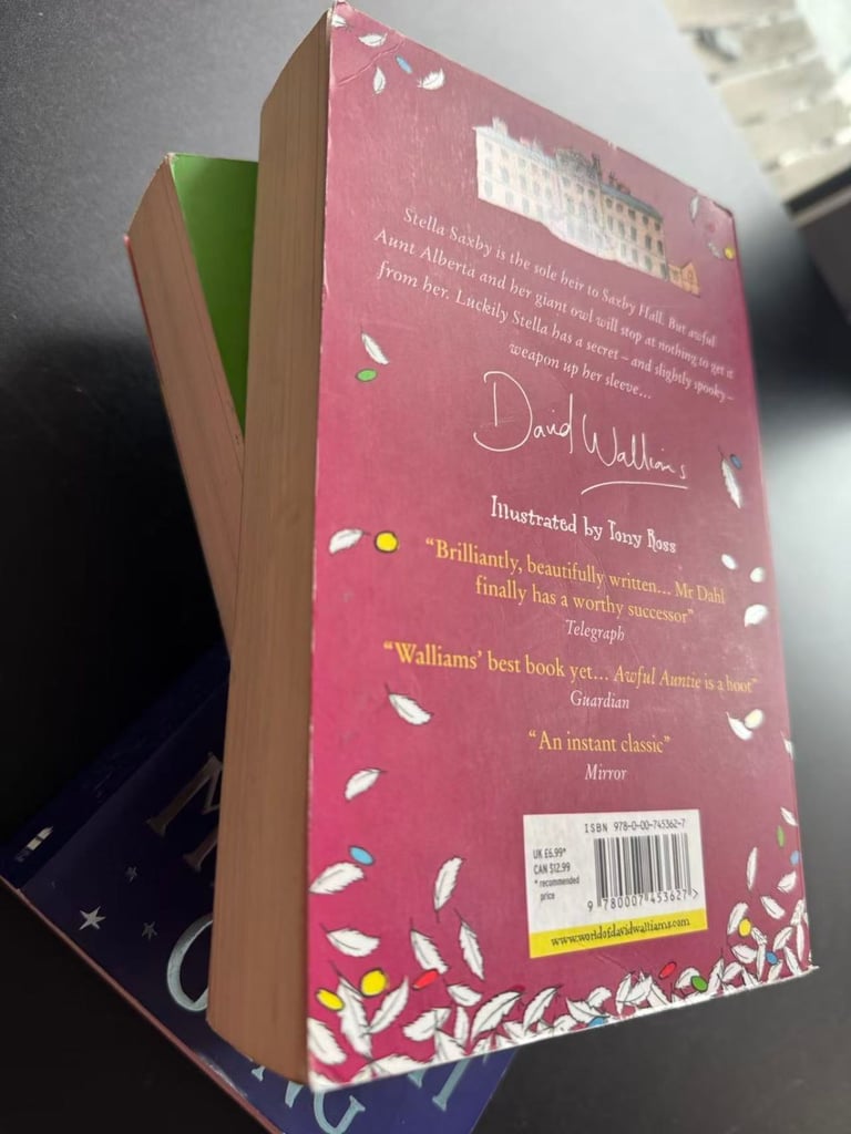 David Walliams 3-Book Collection - The Midnight Gang, Awful Auntie, Bad Dad