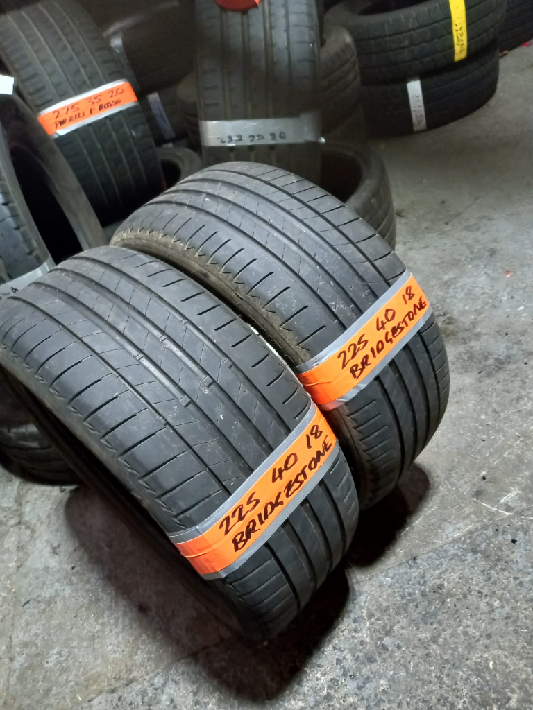 225 40 18 Bridgestone Matching Pair Only £80 fitted and balanced open 7 days