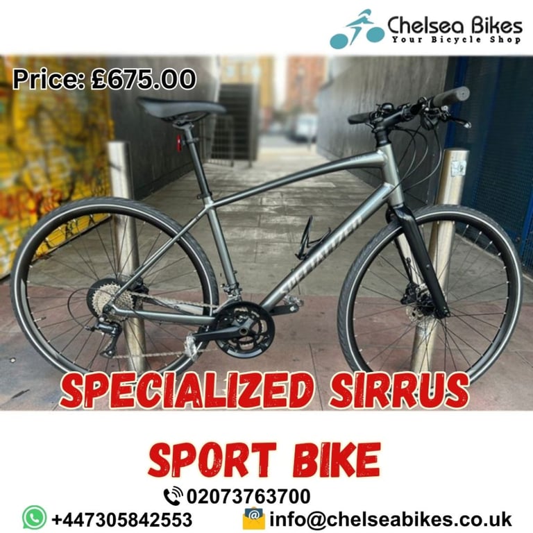 Specialized sirrus sport on sale alloy disc 2020