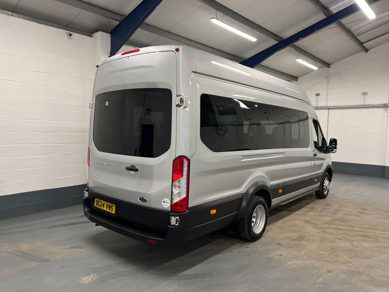 2024 Ford Transit 2.0 460 EcoBlue Trend Auto RWD L4 H3 Euro 6 (s/s) 5dr (17 Seat, DRW) Minibus Di...