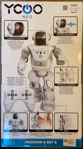 Robot. Large electronic robot 42 cm tall, brand new, unopened