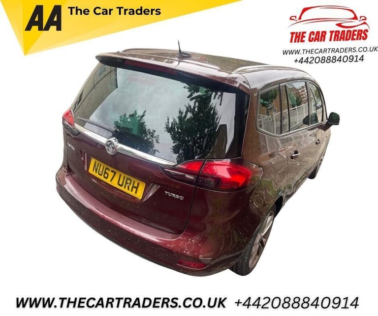 2017 Vauxhall Zafira 1.4i Turbo SRi Nav MPV 5dr Petrol Auto Euro 6 (140 ps) MPV Petrol Automatic