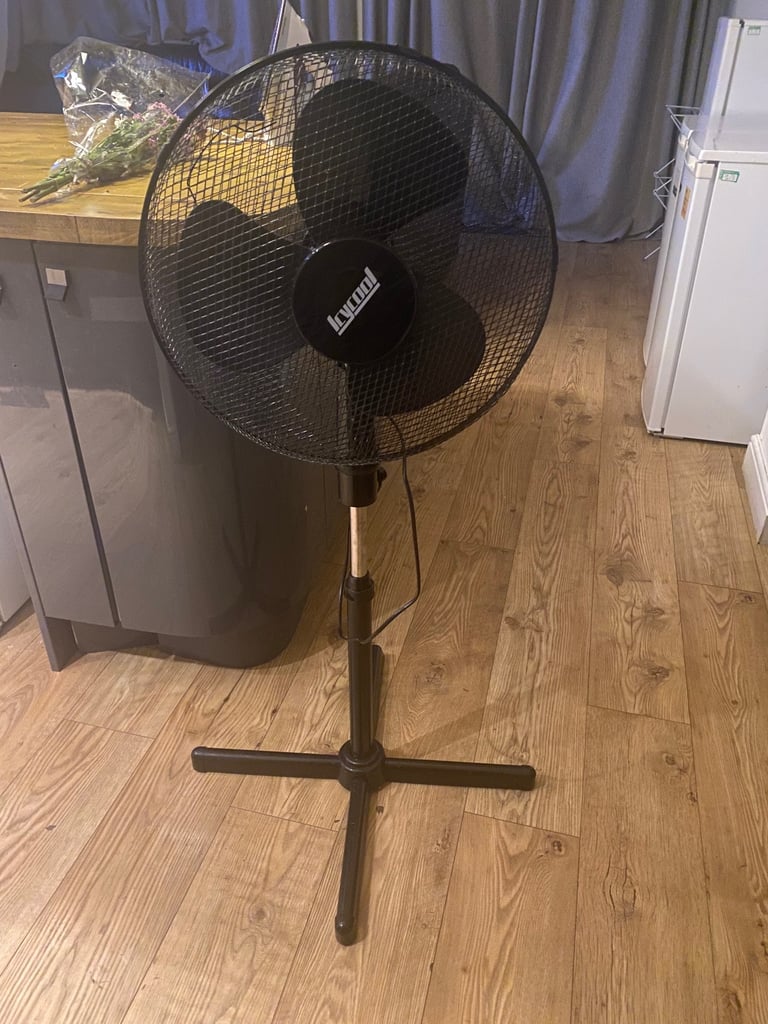 image for Standing black fan 