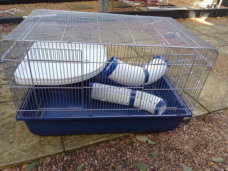 Large Rat Cage Shelf and Tubes 2 Doors New Bag Hay.Exeter 