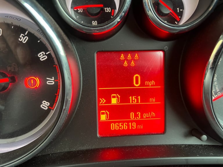 2015 Vauxhall Zafira 1.4T Exclusiv 5dr MPV Petrol Manual