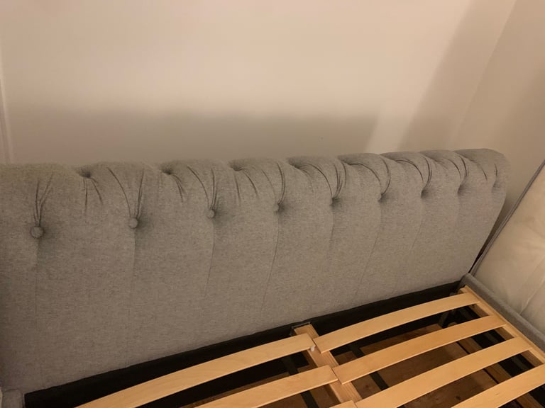 king size bed frame (no mattress)