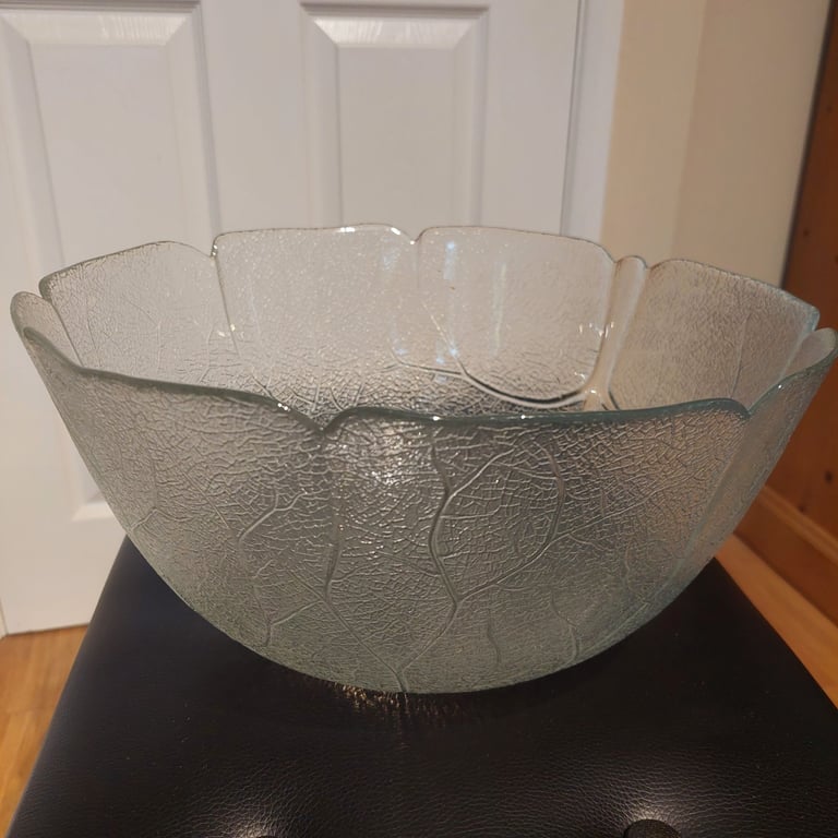 image for Glass Fruit Punch Bowl