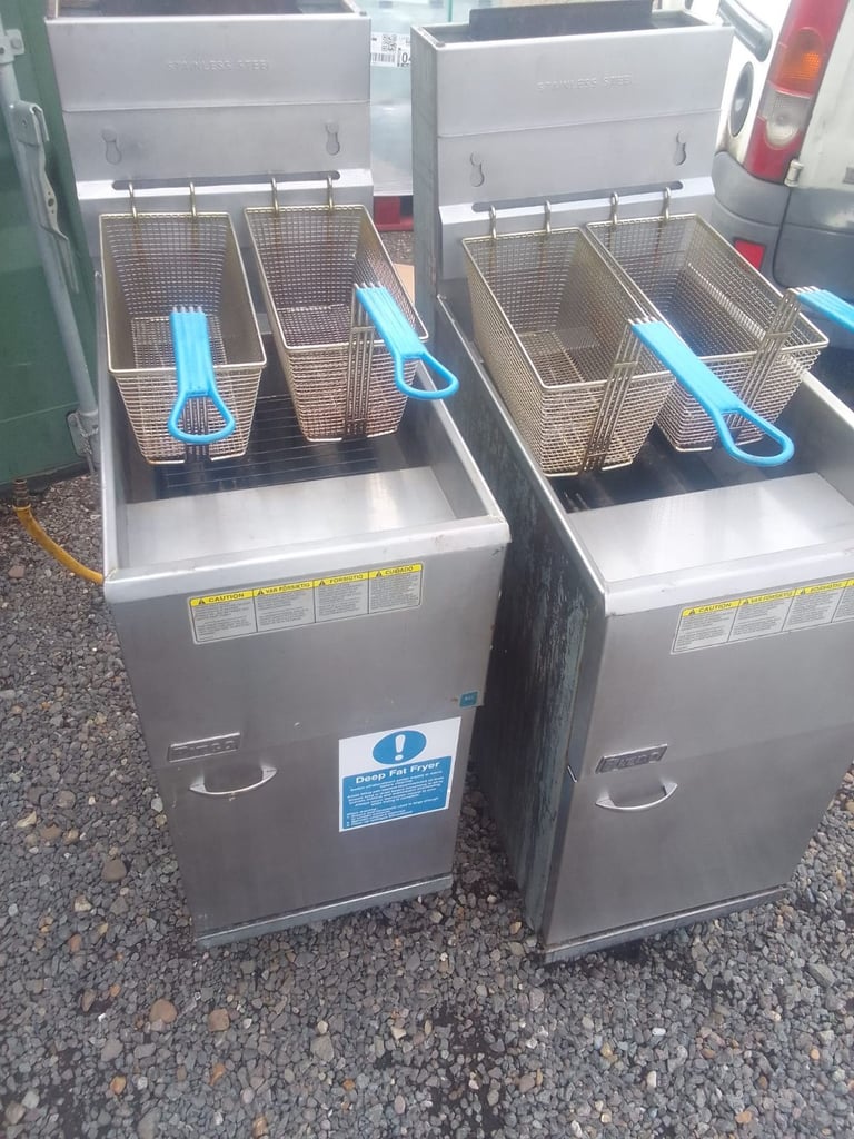 Catering equipment commercial gas Pitco fryers trailer restaurant kitchen items 