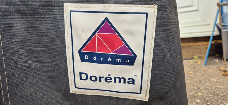DOREMA caravan awning with annex room, inner tent, curtains and wheel skirt, size 8 (840)