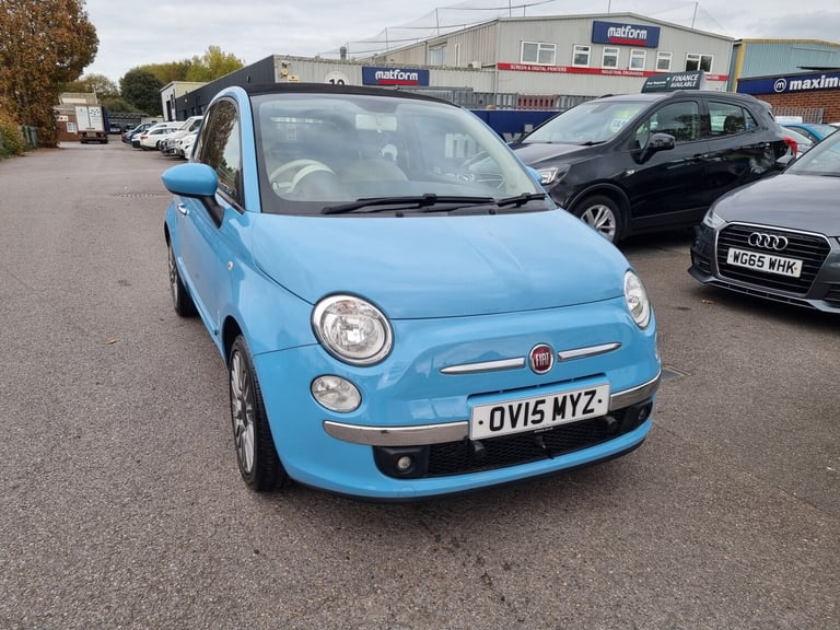 2015 Fiat 500C 1.2 Lounge 2dr [Start Stop] CONVERTIBLE Petrol Manual